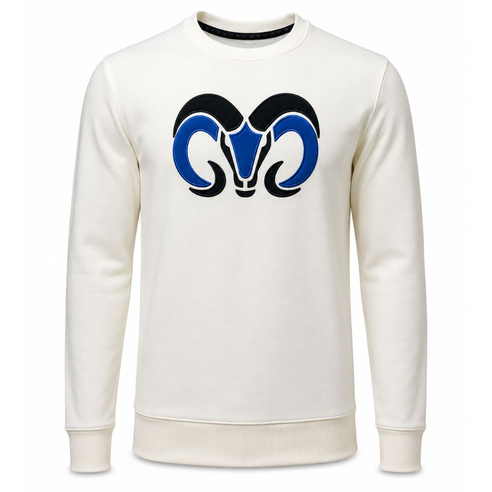 Sudadera Crewneck BORREGOS Hueso, Unisex