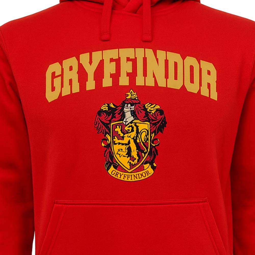 Sudadera Harry Potter Gryffindor TEC Unisex, Rojo