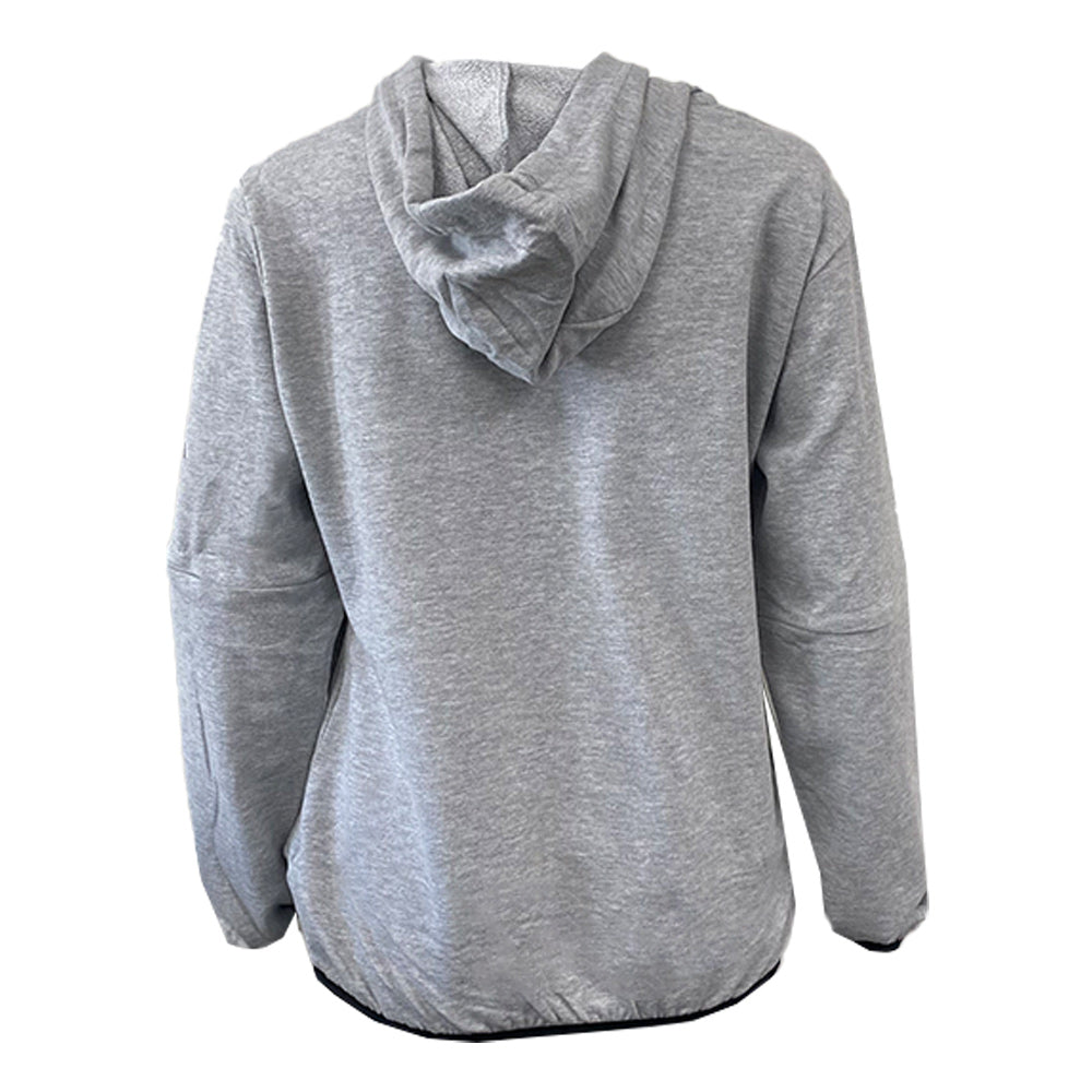 Sudadera TEC Gris con Cierre al Costado, Mujer