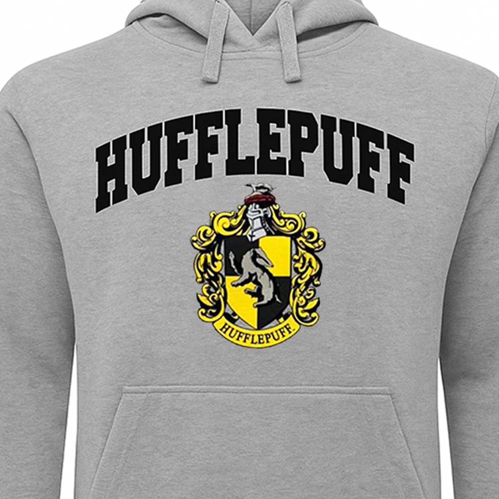 Sudadera Harry Potter Hufflepuff TEC Unisex, Gris