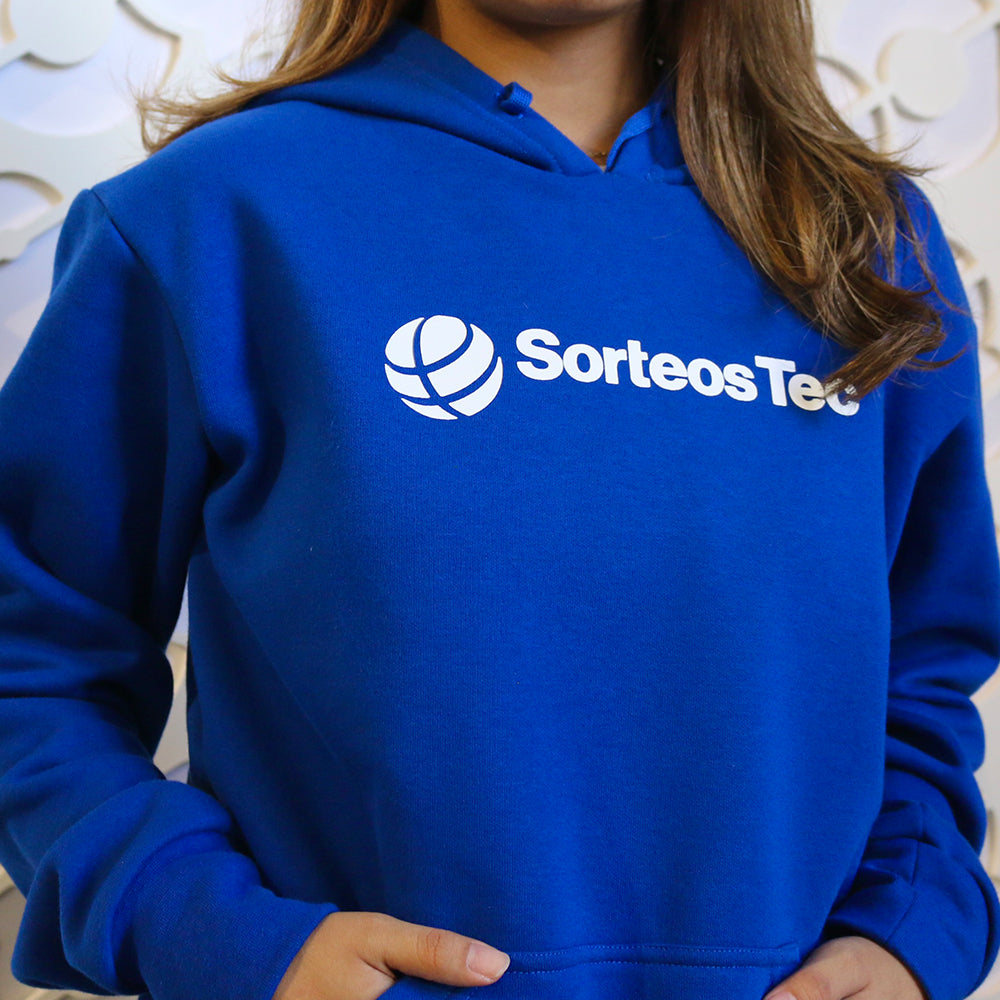 Sudadera Essential Sorteos Tec Azul, unisex