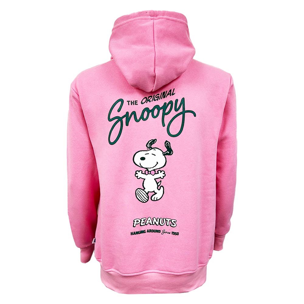 Sudadera Algodón Peanuts Snoopy BTS25 TEC Rosa, Unisex