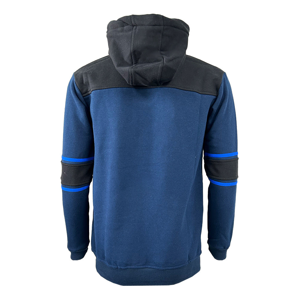 Sudadera Algodón Vintage TEC Marino/Negro, Unisex