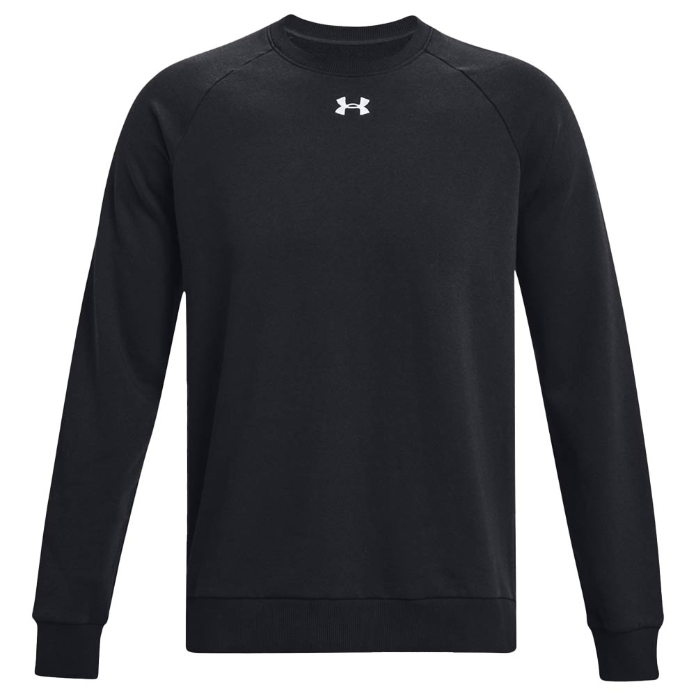 Sudadera Under Armour Borregos Rival Fleece Crew Unisex, Negro