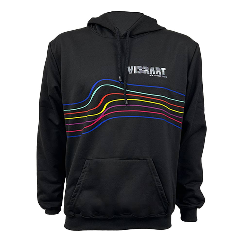 Sudadera Vibrart 2025, negro