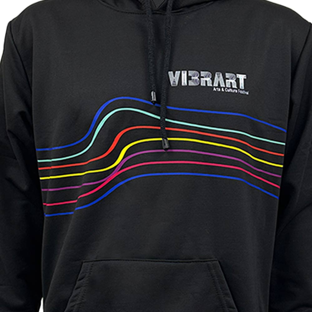 Sudadera Vibrart 2025, negro