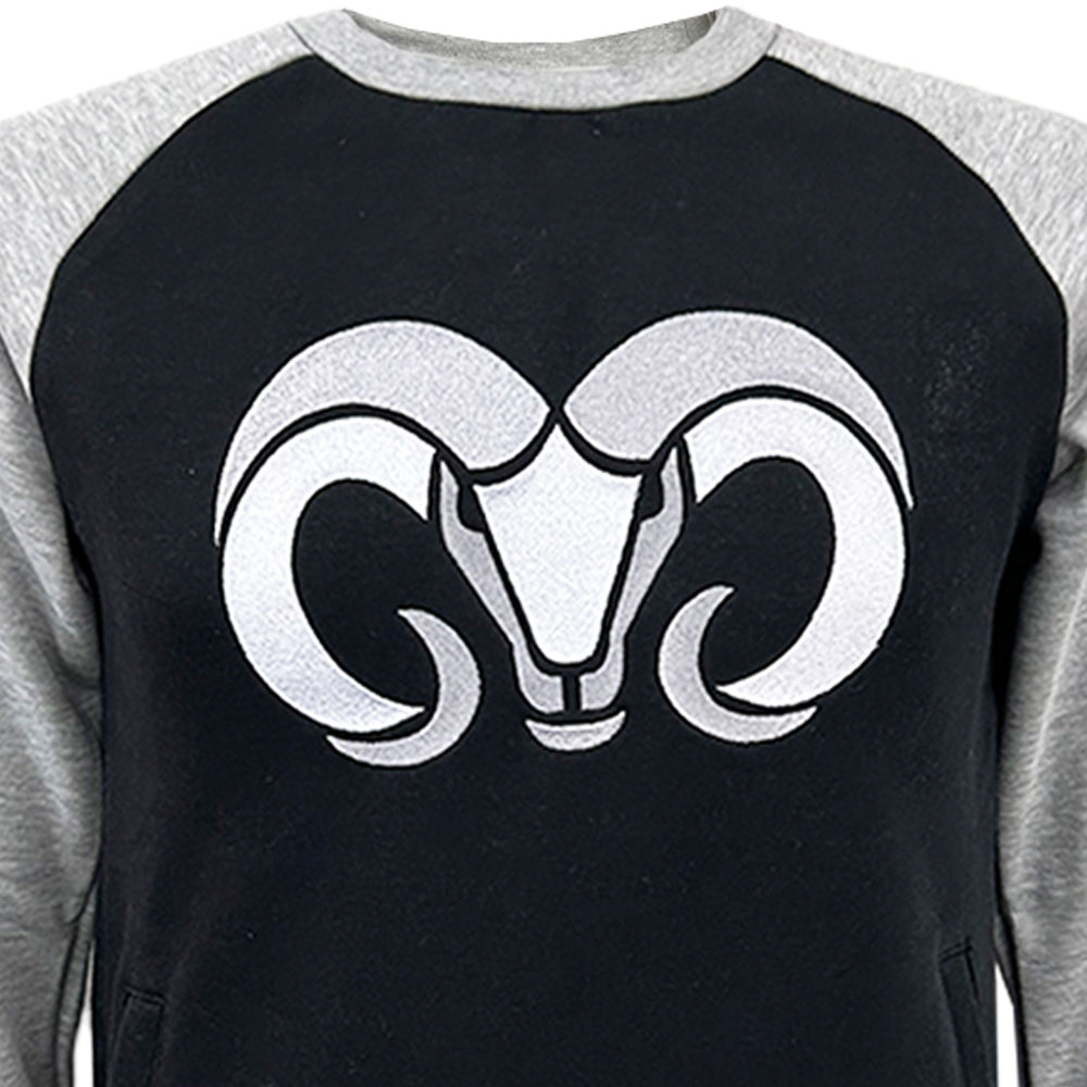 Sudadera Vintage PO BORREGOS negro/gris