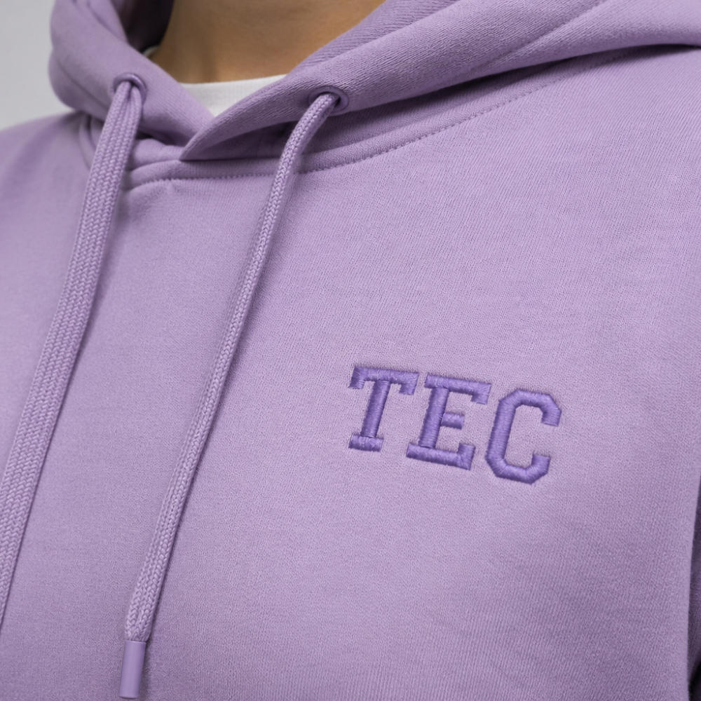 Sudadera Algodón Colors TEC Lila, Unisex