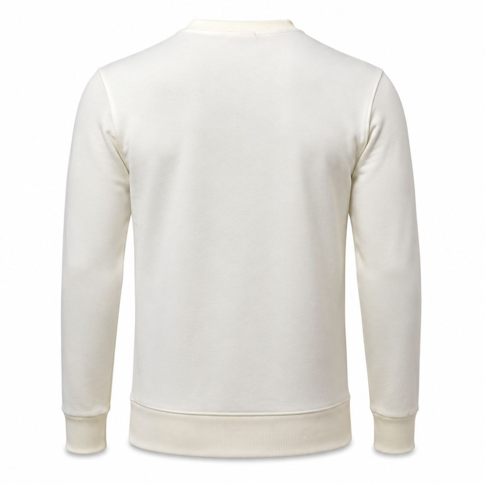 Sudadera Crewneck FLAMA Hueso, Unisex