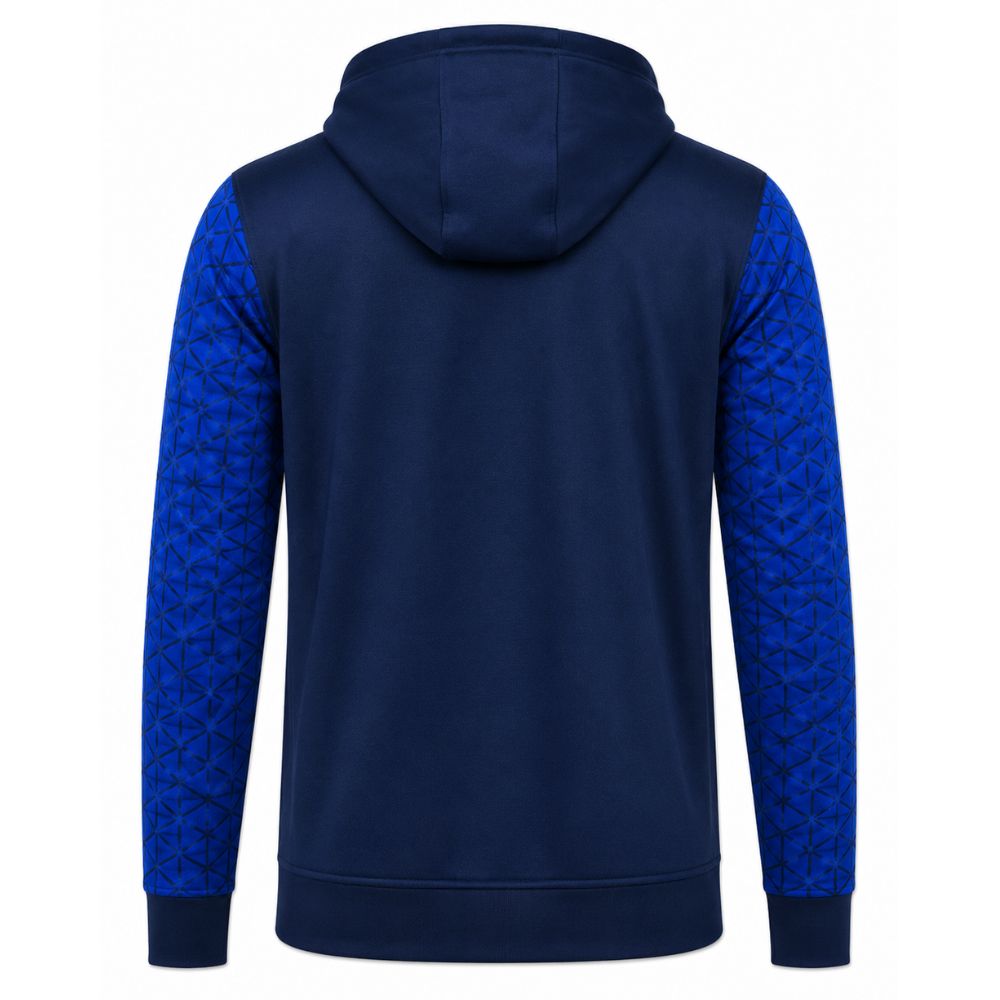 Sudadera Poliéster Logo BORREGOS Azul, Unisex