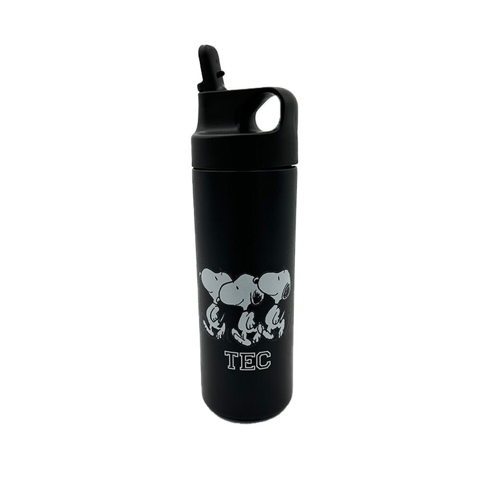 Termo Three Snoopy TEC Negro