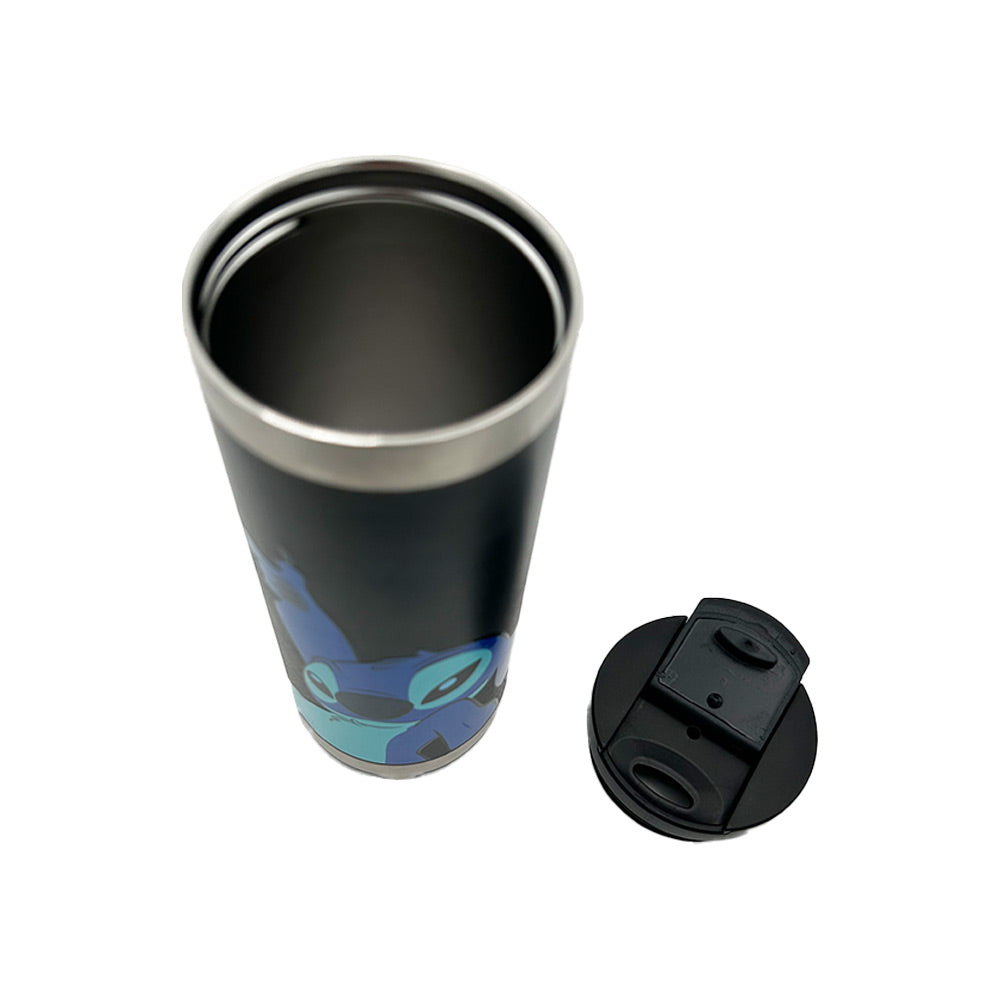 Termo Disney Stitch Pose, negro