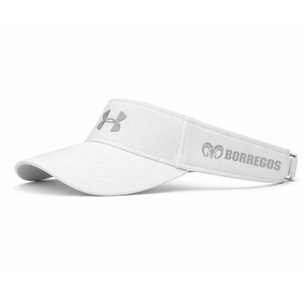 Visera Under Armour Borregos Mujer, Blanca