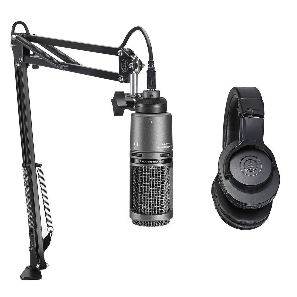 Paquete Broadcast AT2020USB+PK AUDIO TECHNICA