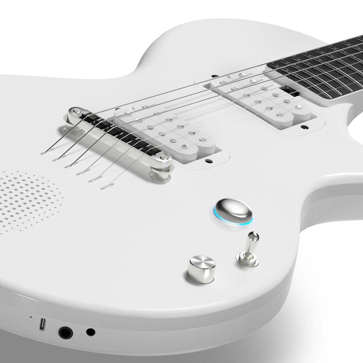 Guitarra Eléctrica Inteligente Color Blanco NOVA GO SONIC-WH ENYA