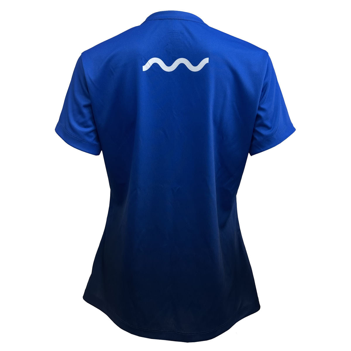 Playera deportiva Tec Salud Mujer azul