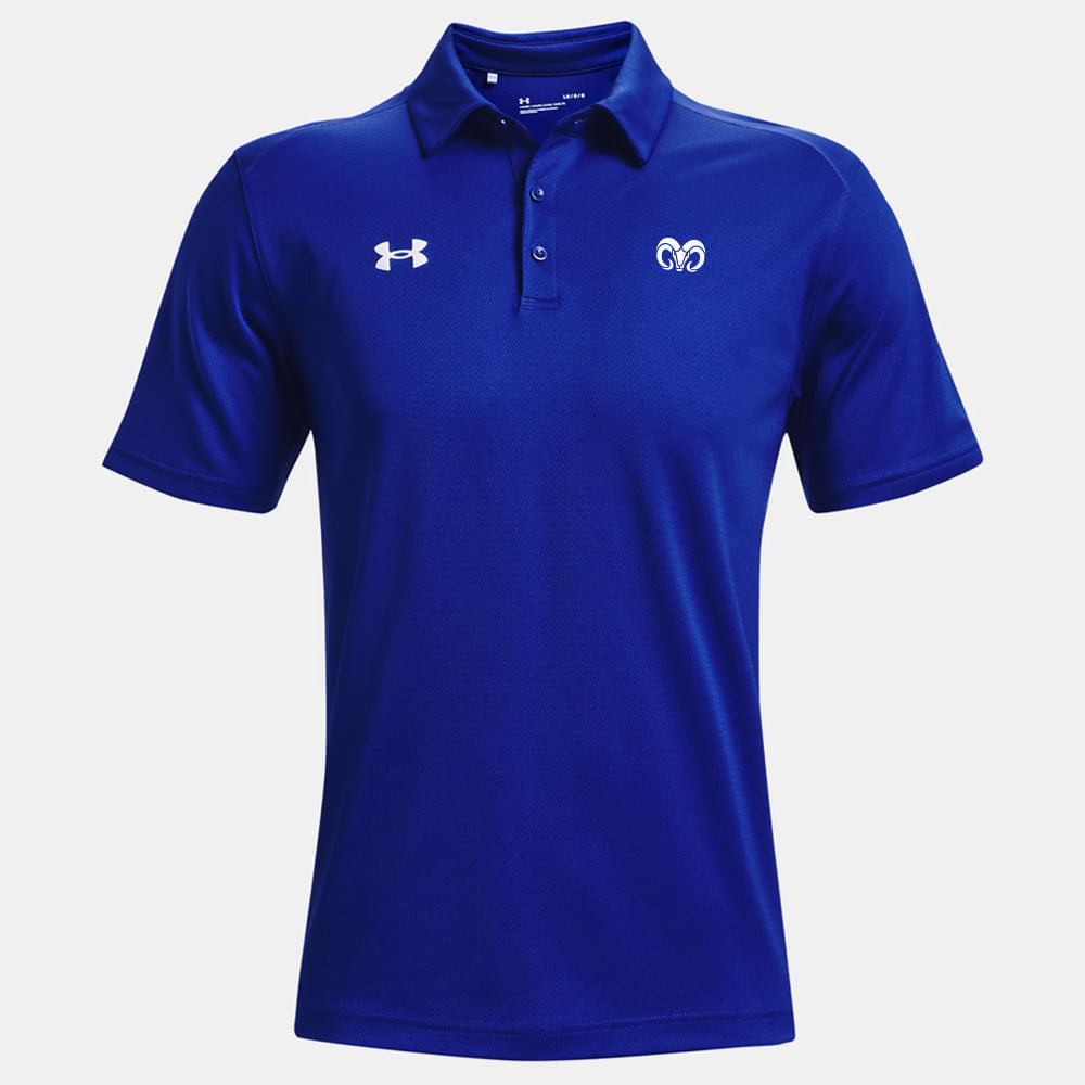 Playera Polo Under Armour Borregos Hombre - Azul