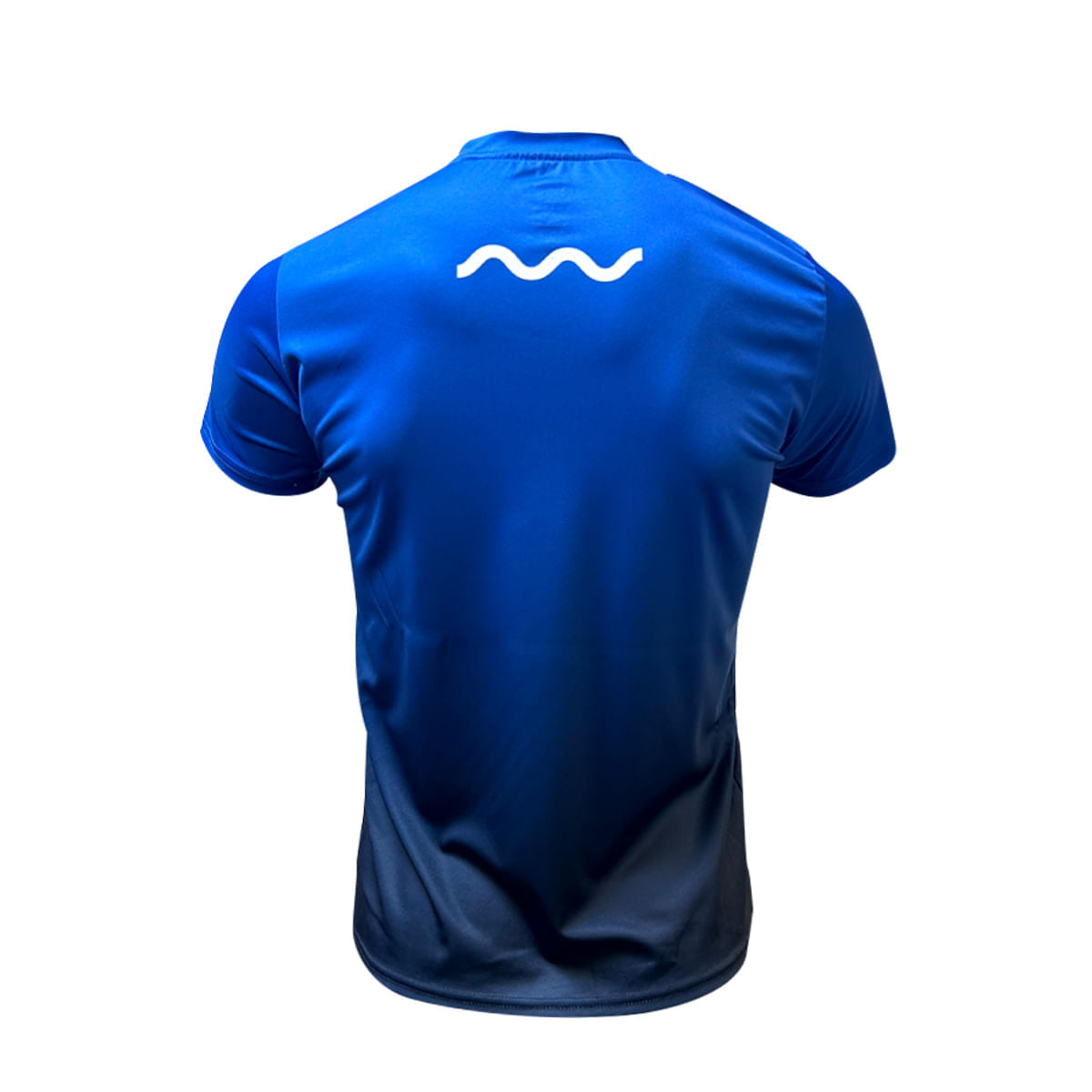 Playera deportiva Tec Salud Hombre azul