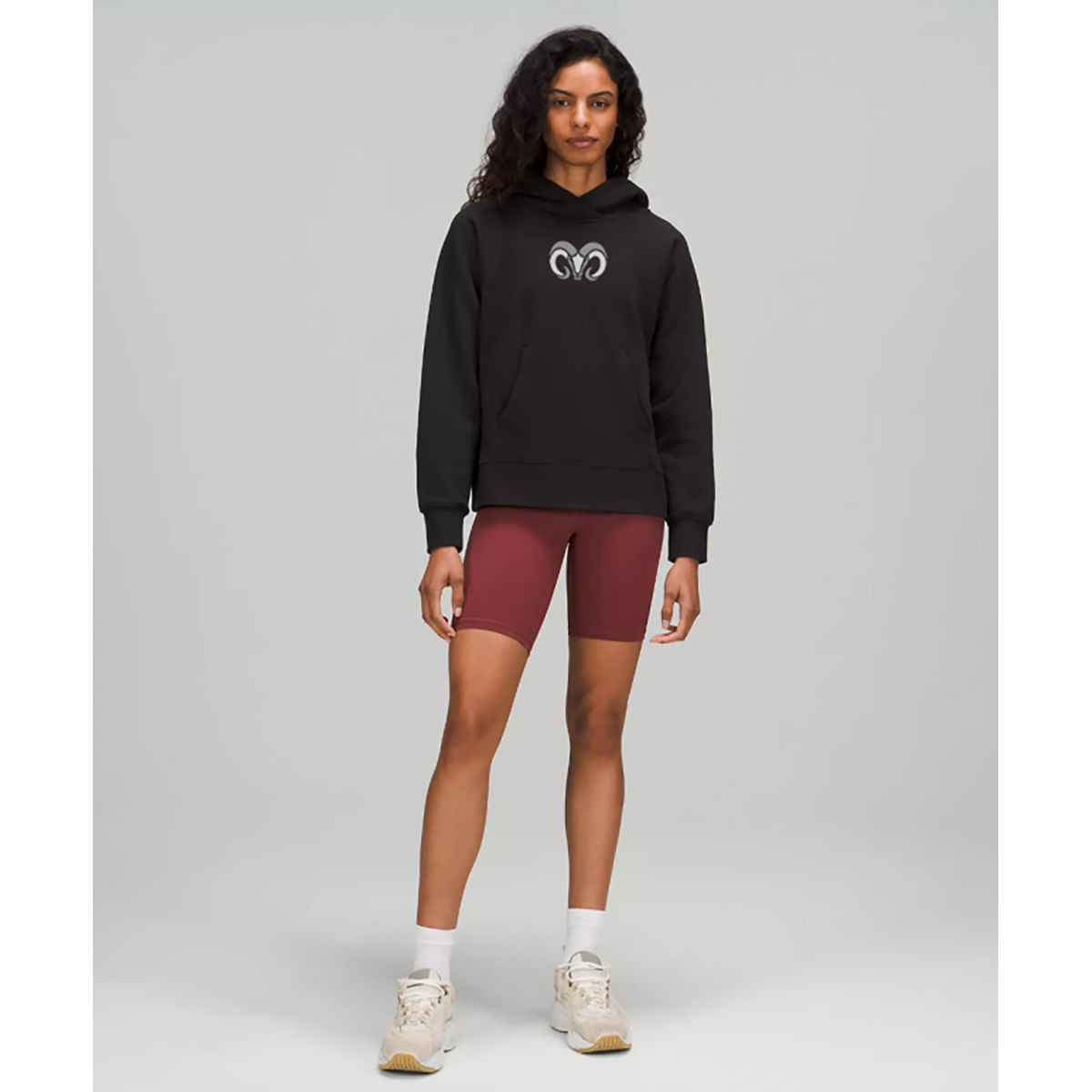 Sudadera Algodón Lululemon BORREGOS Mujer - Negro