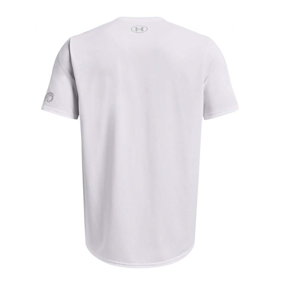 Playera Deportiva Under Armour Team Tech Borregos Hombre - Blanco