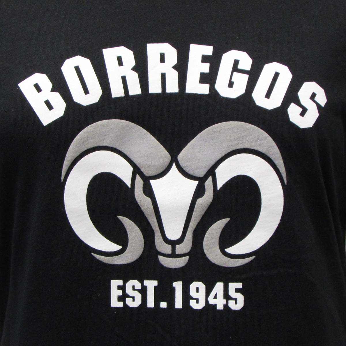 Playera Casual Borregos Doble Línea - Negro, CF