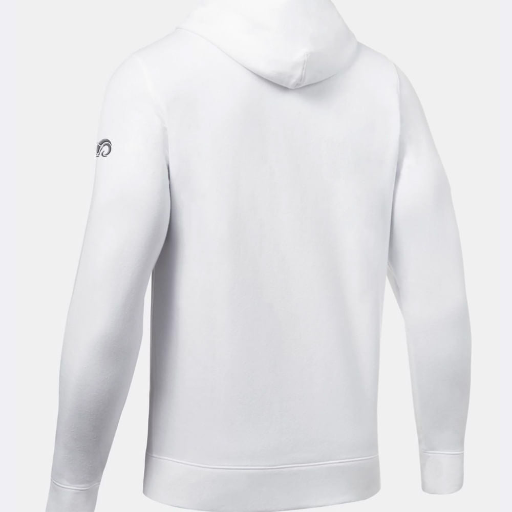 Sudadera Algodón Under Armour Borregos Hombre - Blanco