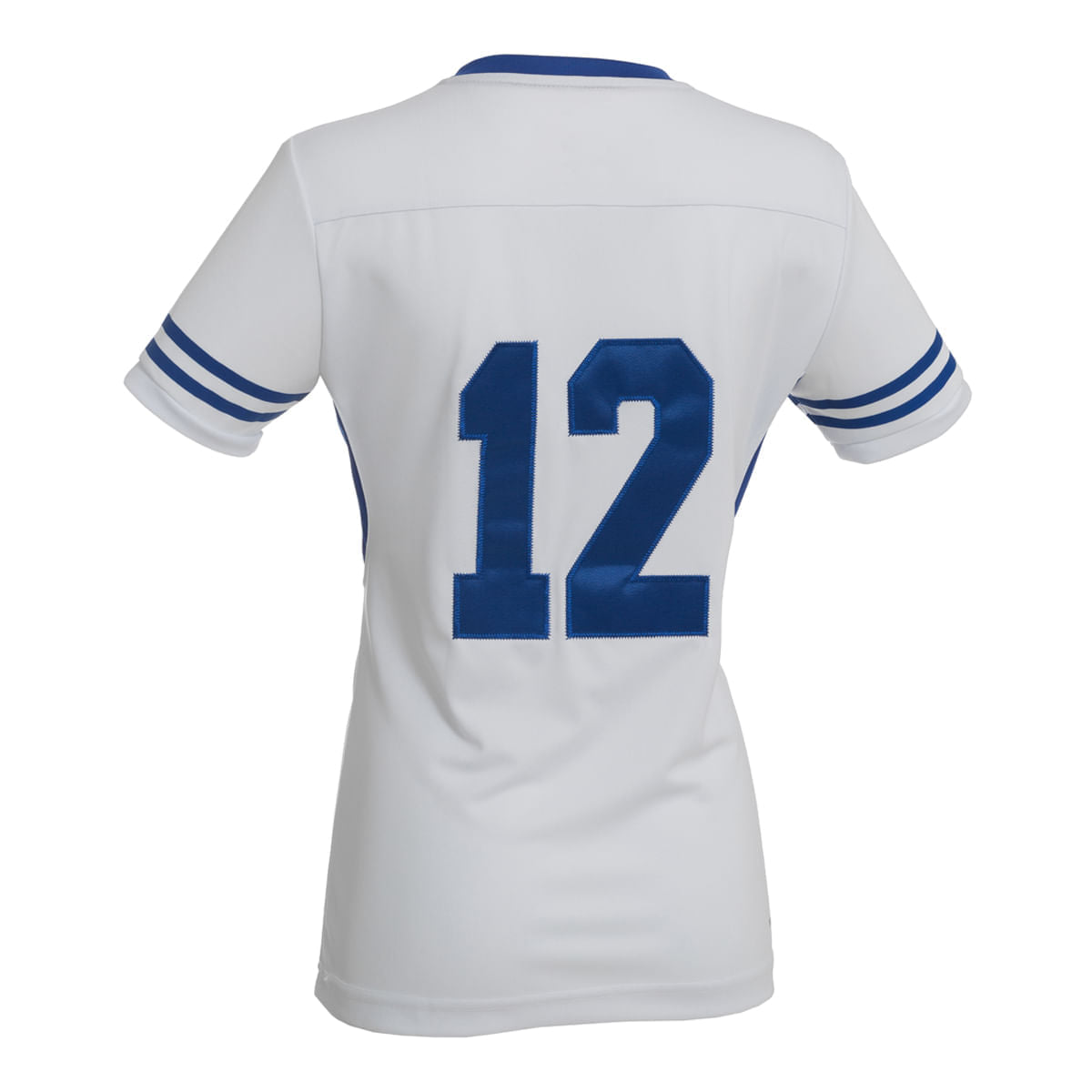 Jersey Oficial Sustentable Visitante Con Número para Dama blanco