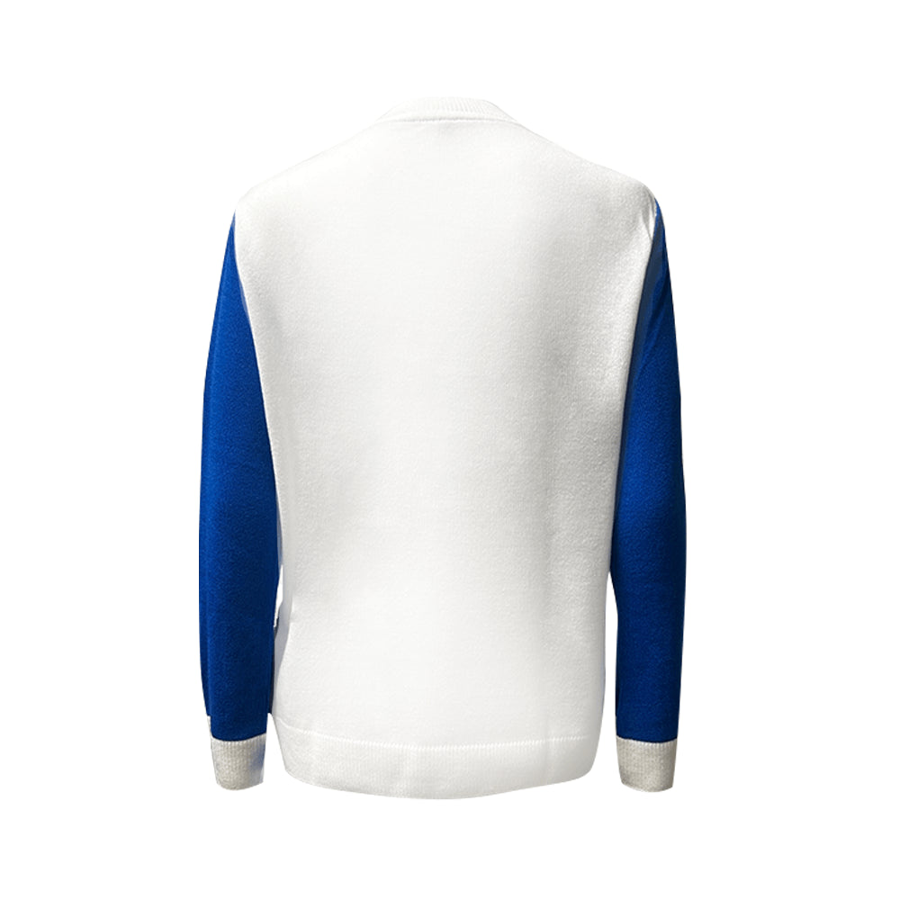 Sweater Navideño TEC Azul Mujer
