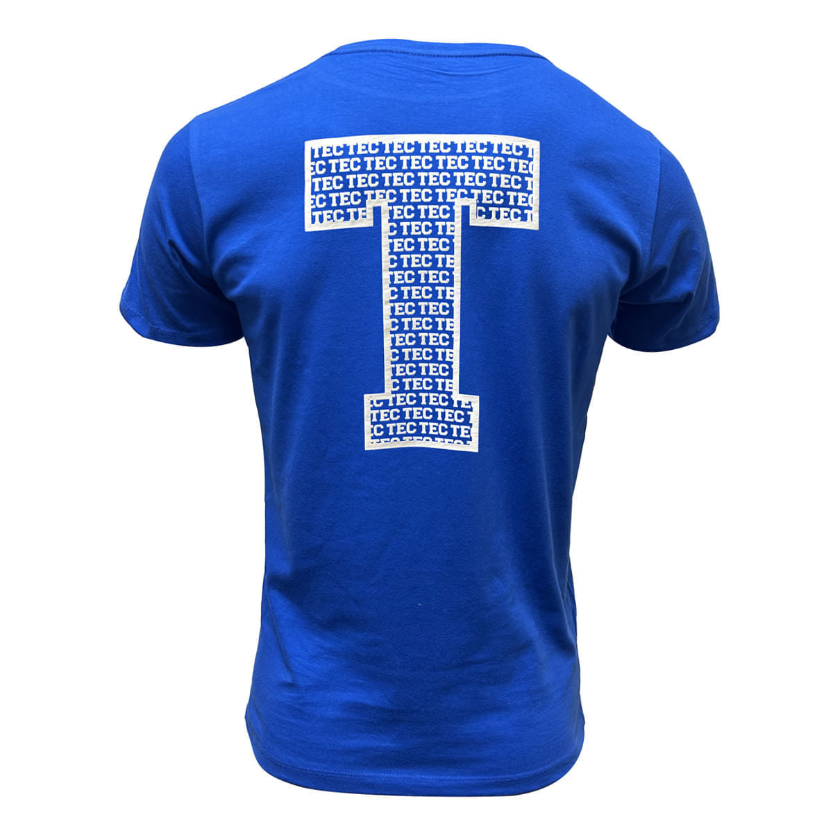 Playera casual TEC espalda T azul Hombre