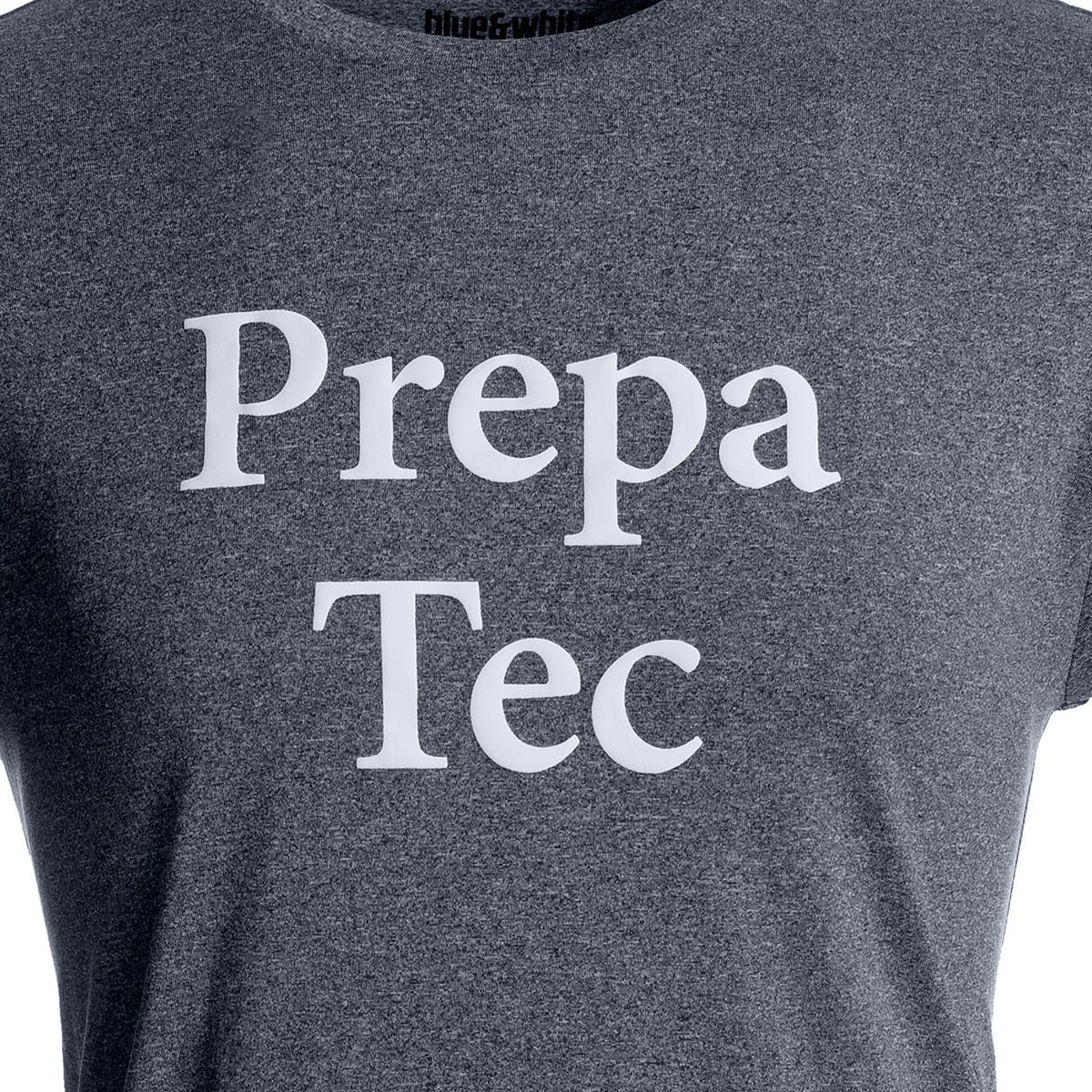 Playera Deportiva PrepaTec - Gris, Hombre