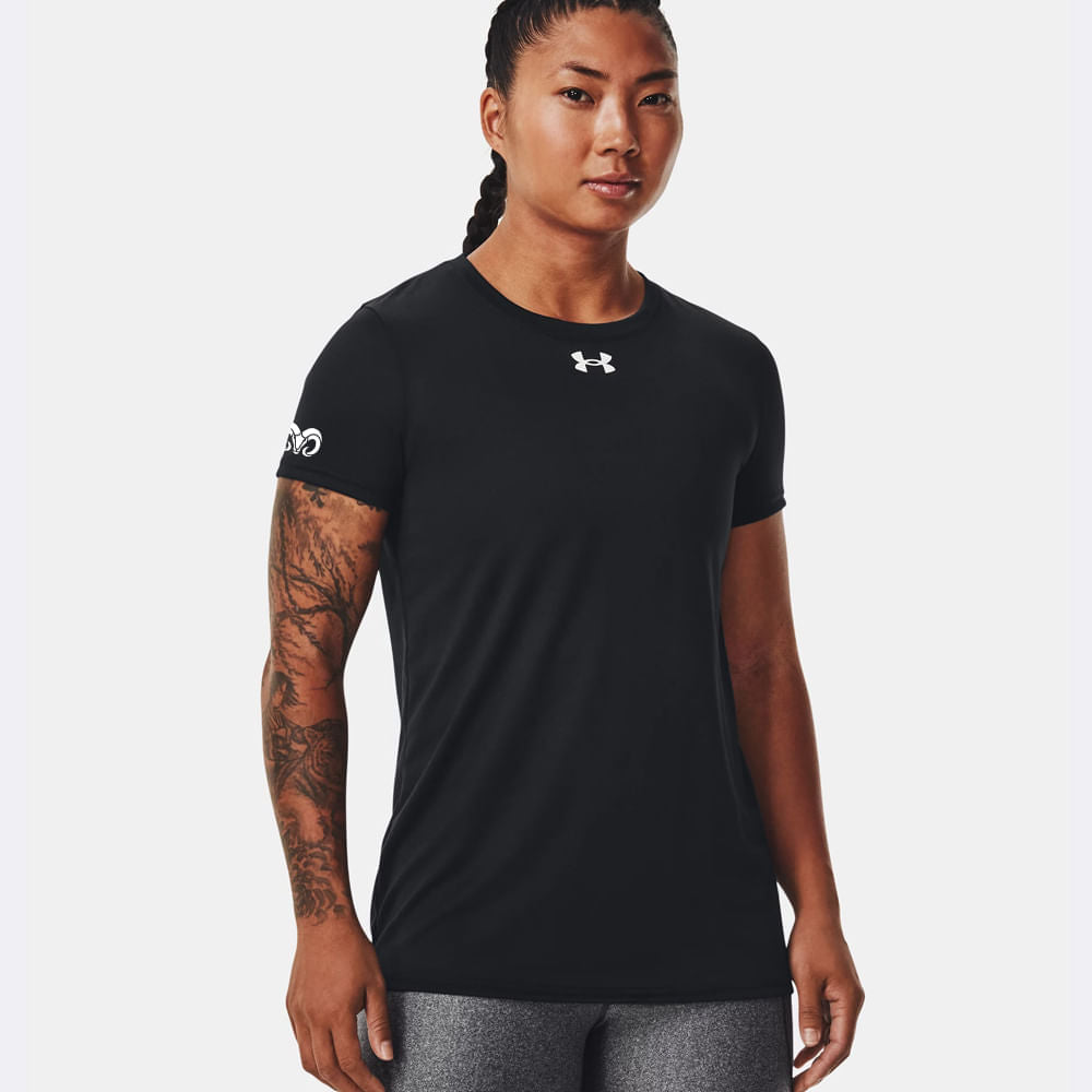 Playera Deportiva Under Armour Borregos CF - Negro