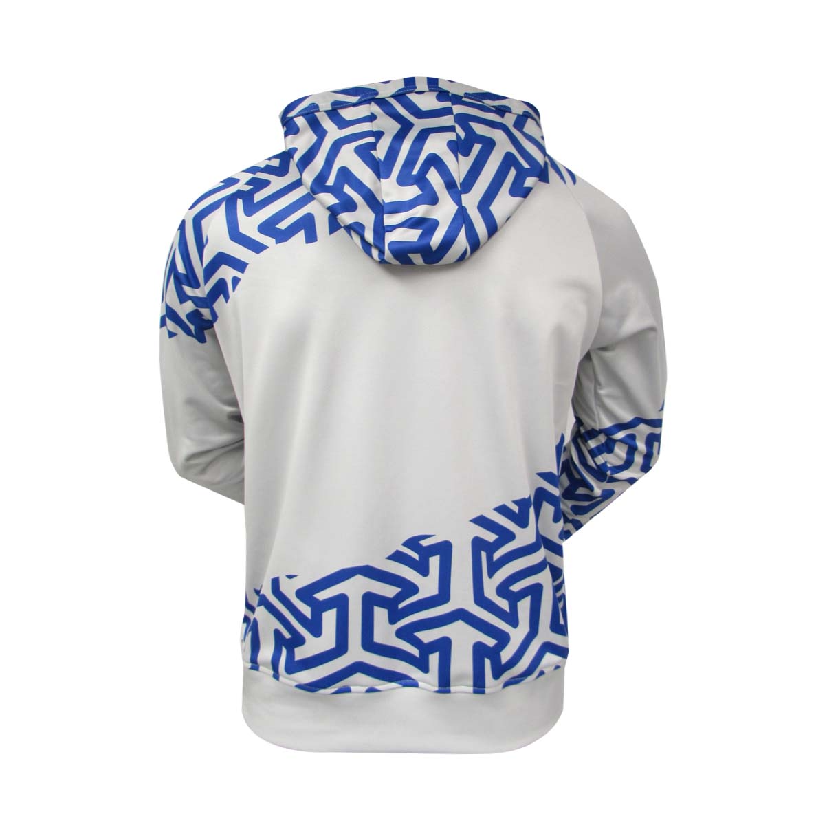 Sudadera Poliéster BORREGOS Gris con Azul, Unisex