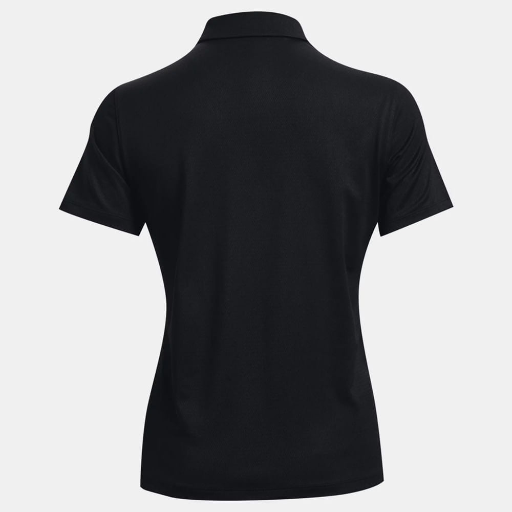 Playera Polo Under Armour Borregos CF - Negro
