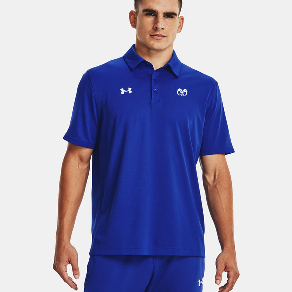 Playera Polo Under Armour Borregos Hombre - Azul