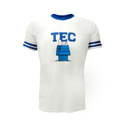 Playera Deportiva Snoopy Casa TEC Blanco, Hombre