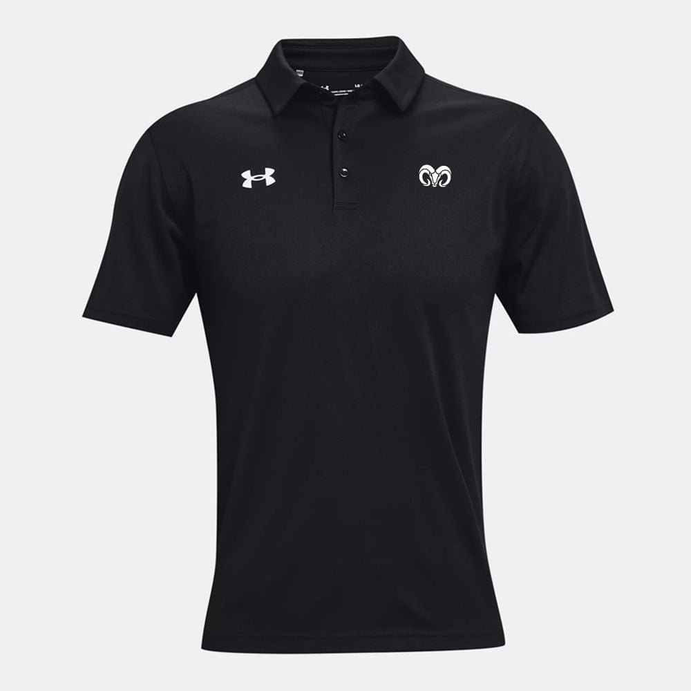 Playera Polo Under Armour Borregos Hombre - Negro