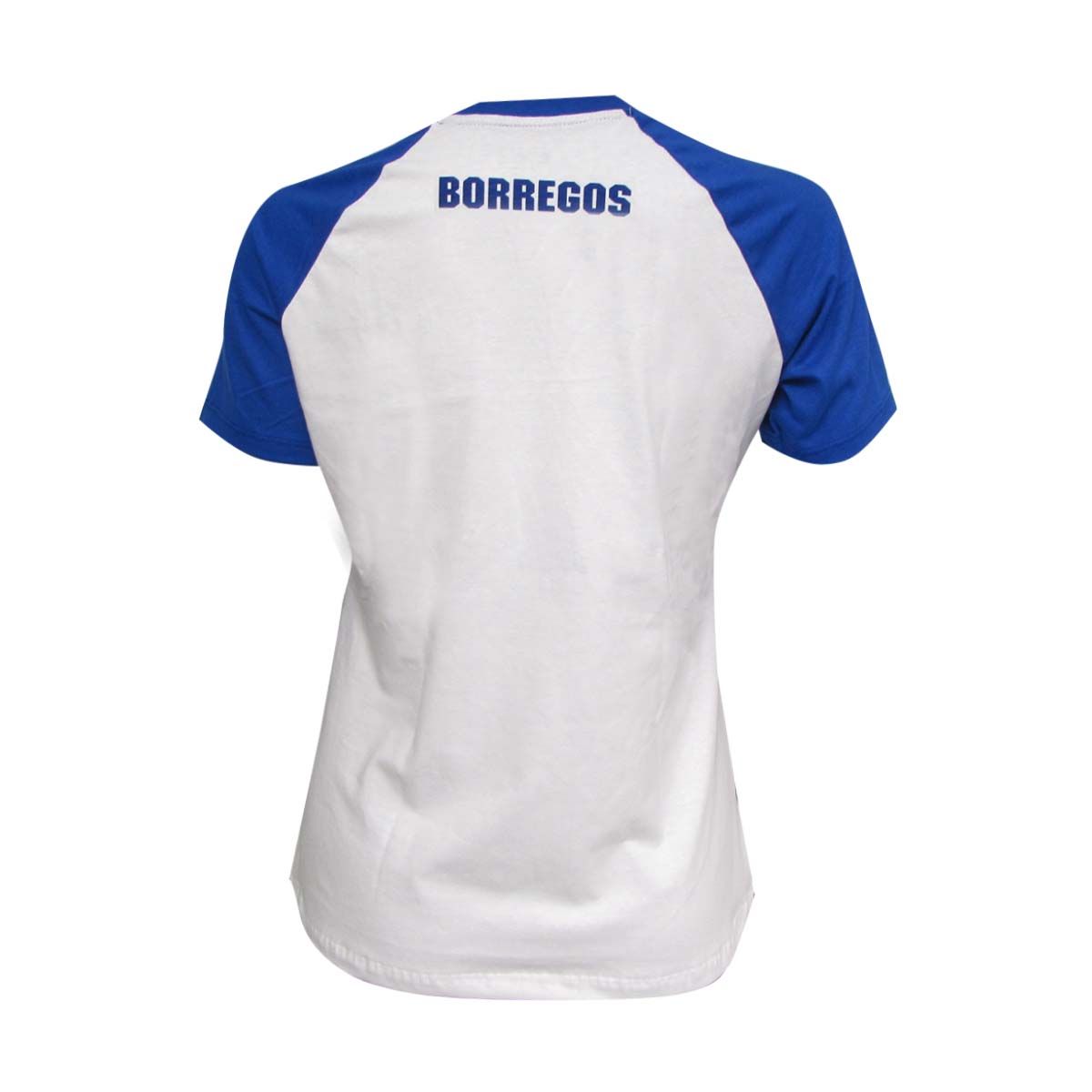 Playera Casual Borregos Manga Raglan - Azul, CF