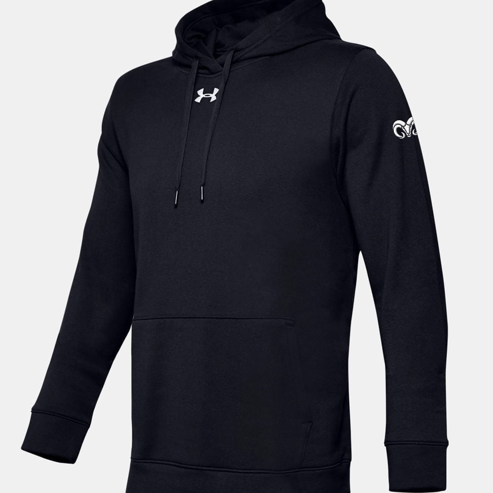 Sudadera Algodón Under Armour Borregos Hombre - Negro