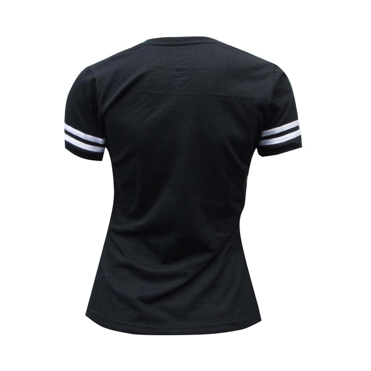 Playera Casual Borregos Doble Línea - Negro, CF