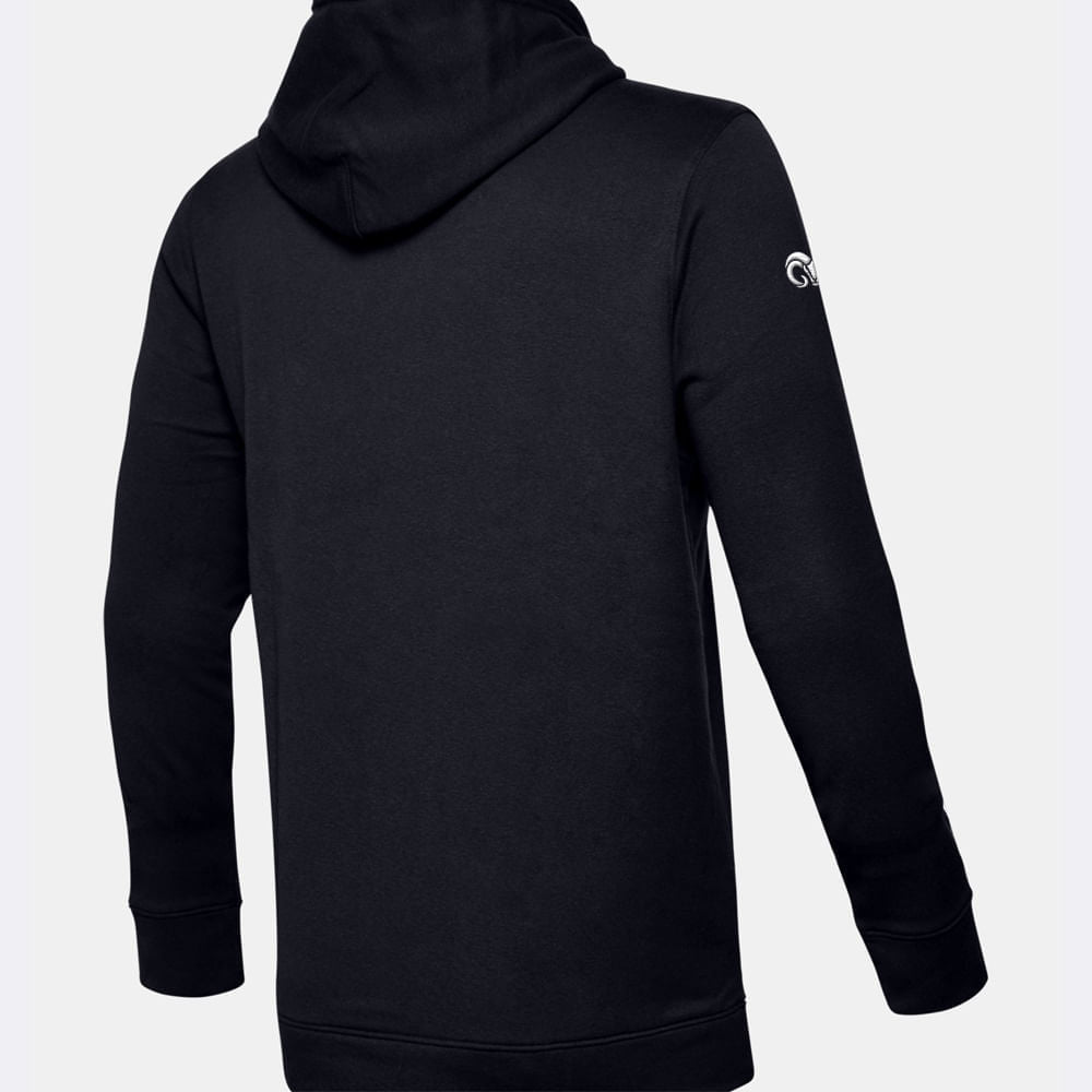 Sudadera Algodón Under Armour Borregos Hombre - Negro