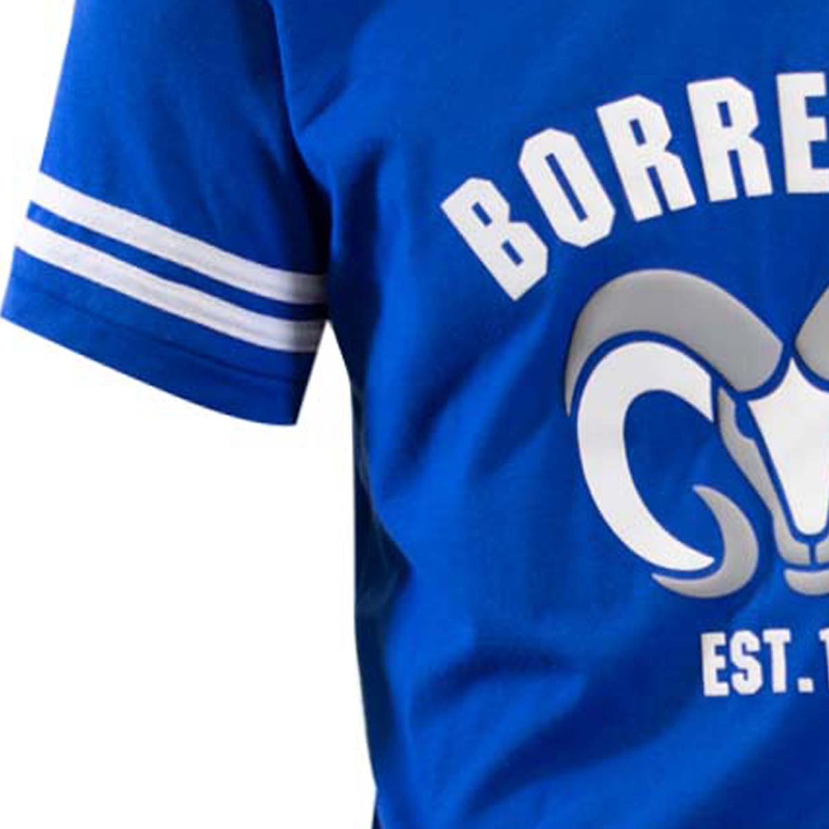 Playera Casual Borregos Doble Línea - Azul Rey, Hombre