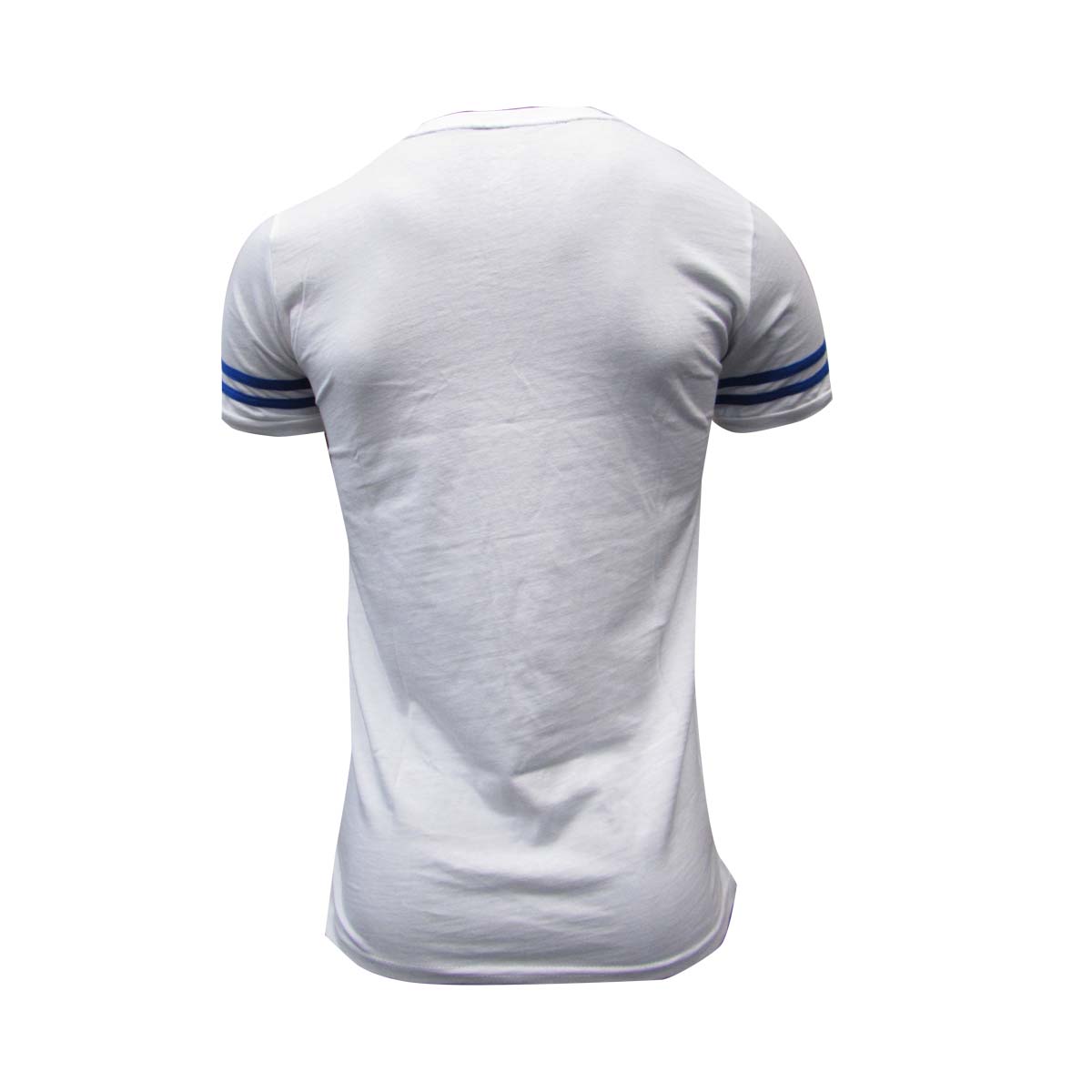 Playera Casual Borregos Doble Línea - Blanco, Hombre