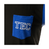 Playera Casual TEC Bolsillo al Frente Negro, Hombre