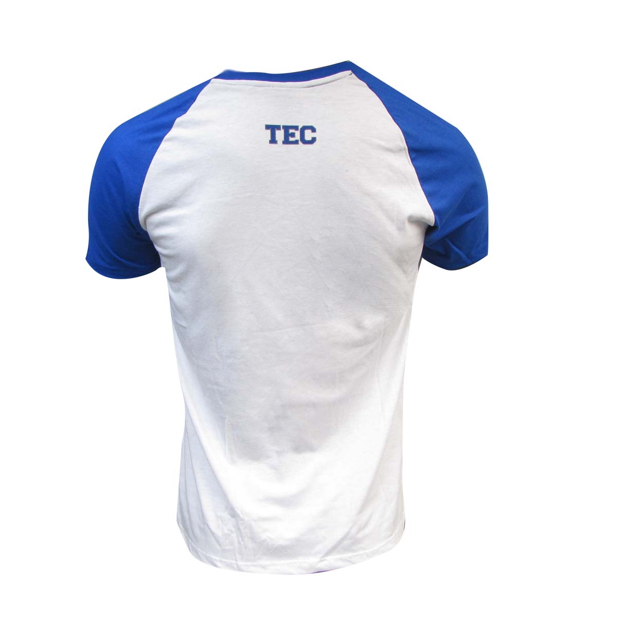 Playera Casual TEC Manga Raglan - Azul, Hombre