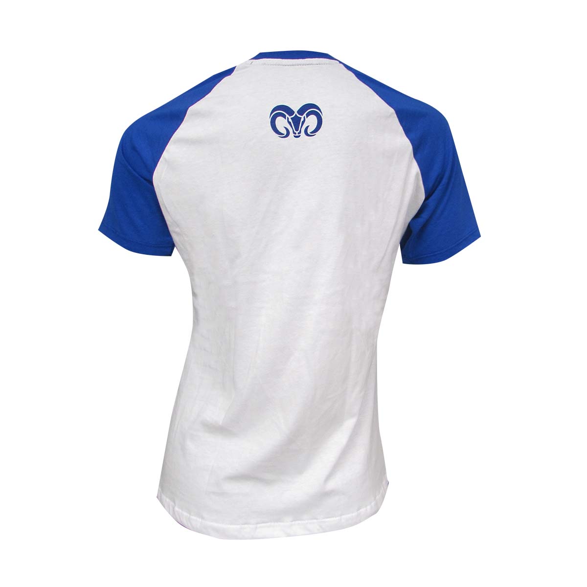 Playera Casual Borregos Circular Manga Raglan - Azul, Corte Femenino
