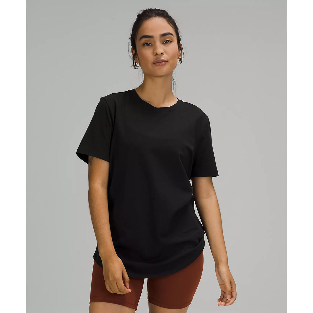 Playera Casual Lululemon BORREGOS Mujer - Negro