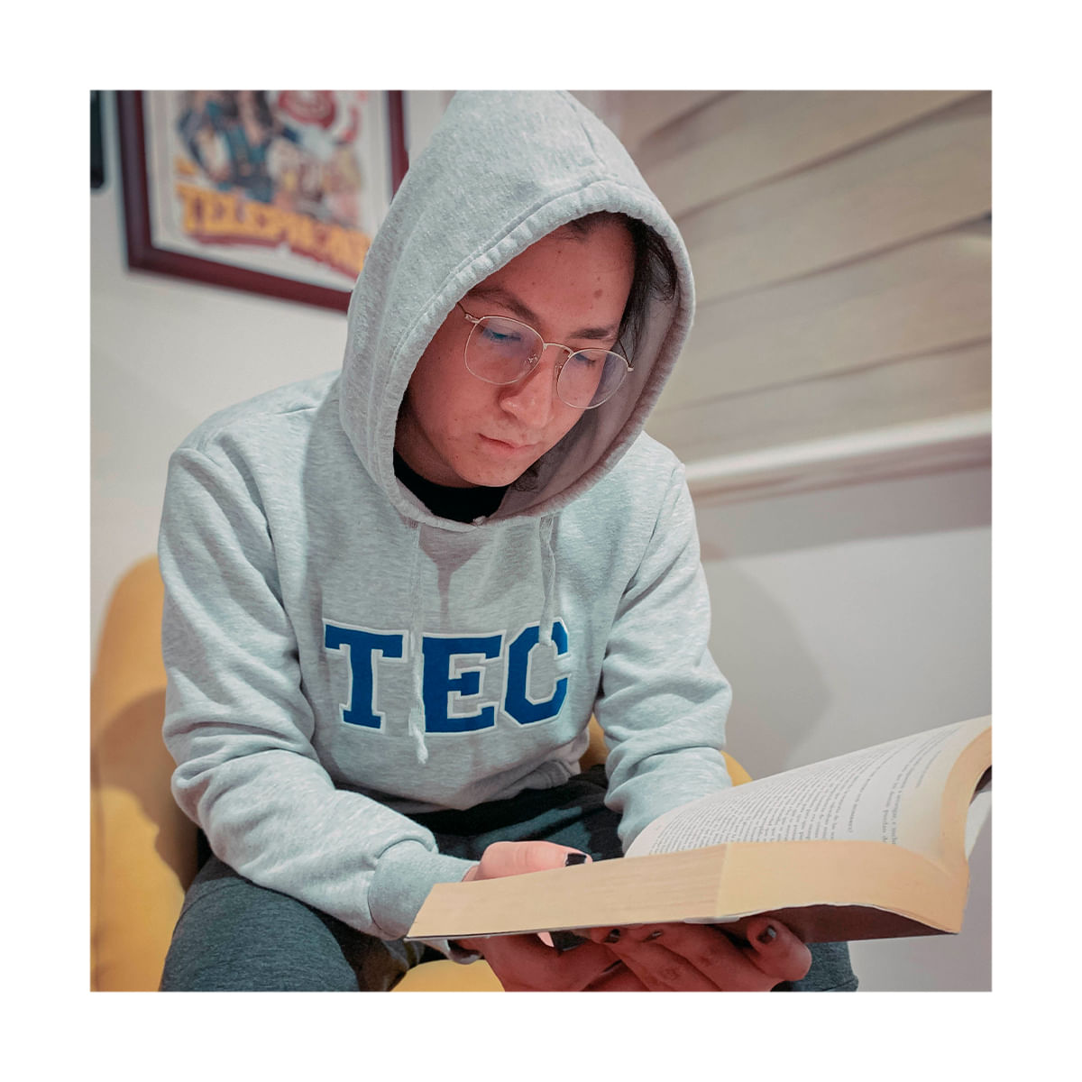Sudadera Essential TEC gris, unisex