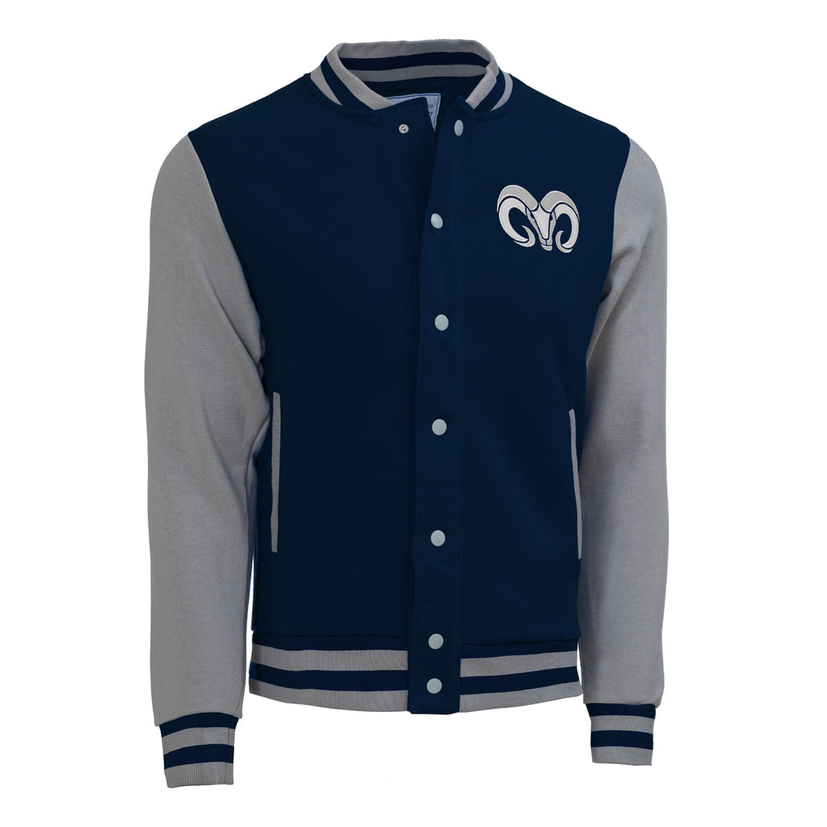 Chamarra Universitaria BORREGOS Azul Marino, Unisex