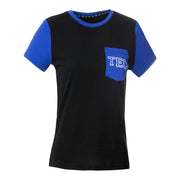 Playera Casual TEC Bolsillo al Frente - Negro, Mujer