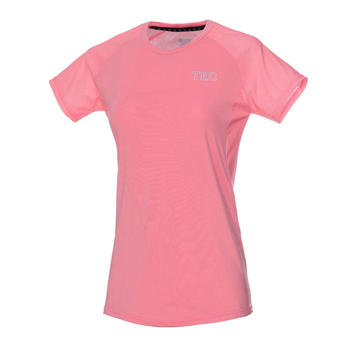 Playera Deportiva TEC con Mesh - Rosa, Mujer